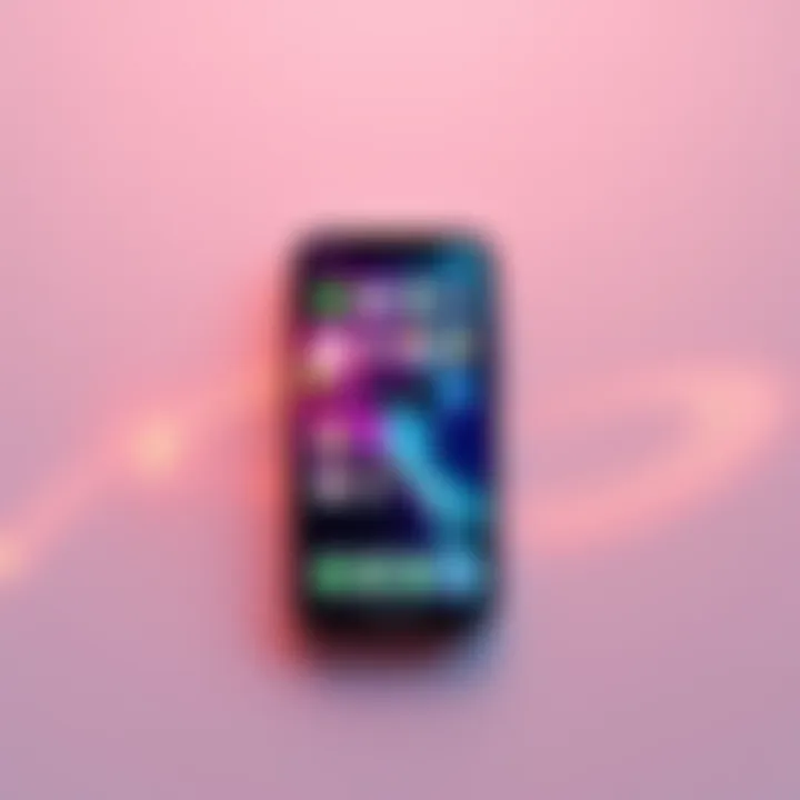 An iPhone Duo showcasing a seamless app interface layout, highlighting user-friendly design features.