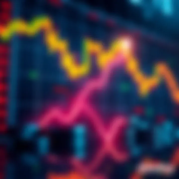 A graph showing the upward trend of Jasmy's value with a bullish market background
