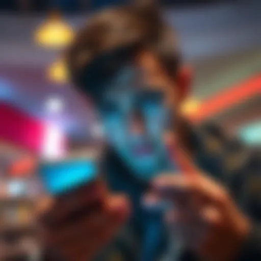 A frustrated person looking at their phone with a puzzled expression, symbolizing issues with Jumptask's payout process.