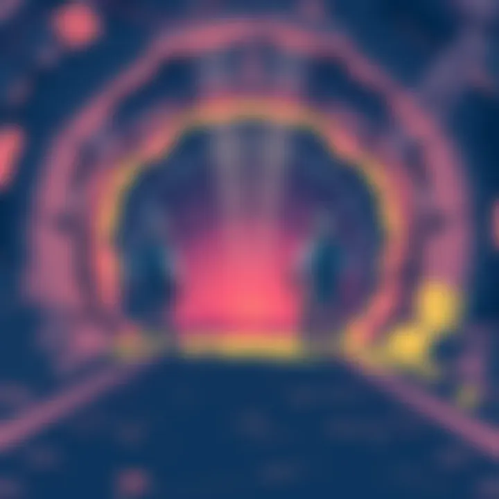 Illustration of two teams working together to build a tunnel, symbolizing Kaspa's dual approach to smart contracts.