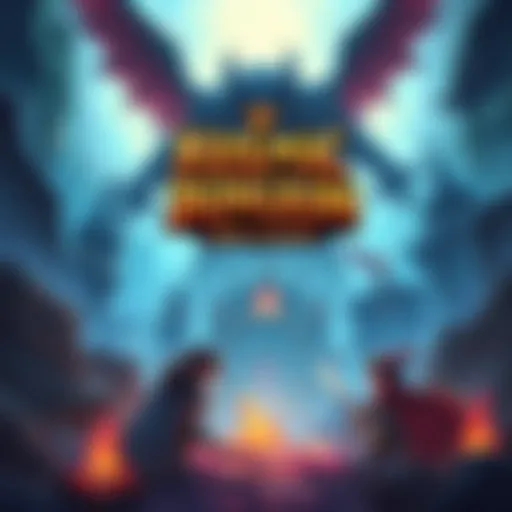 Players in Kosmic Dungeon summon heroes and explore different zones while building their kingdoms.