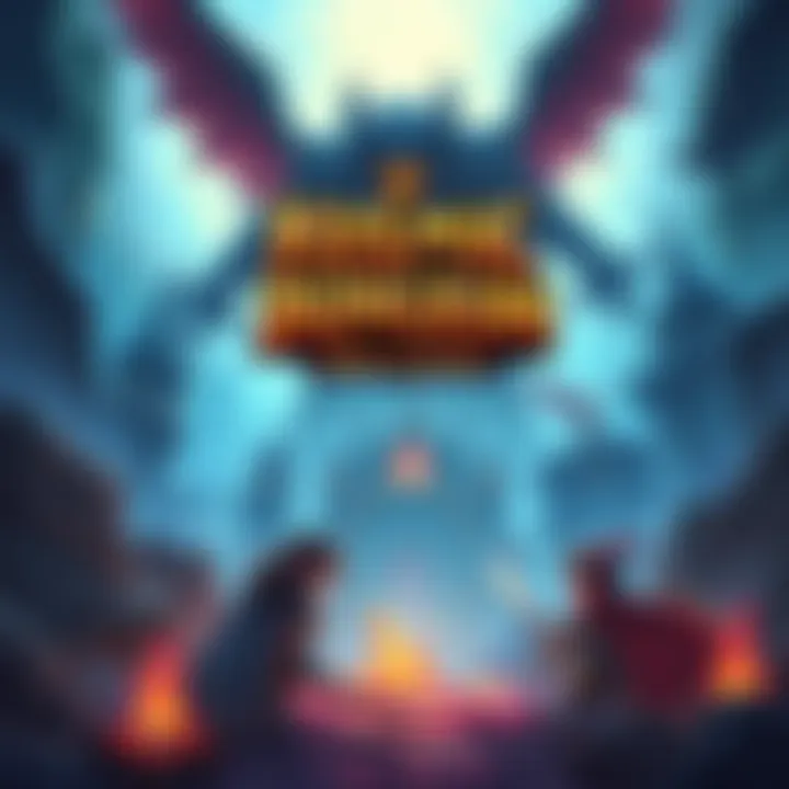 Players in Kosmic Dungeon summon heroes and explore different zones while building their kingdoms.