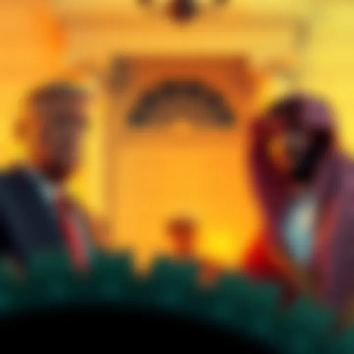 Kris with President Trump and Saudi Leader at White House Kris stands with President Trump and a Saudi leader in the White House, indicating major discussions happening