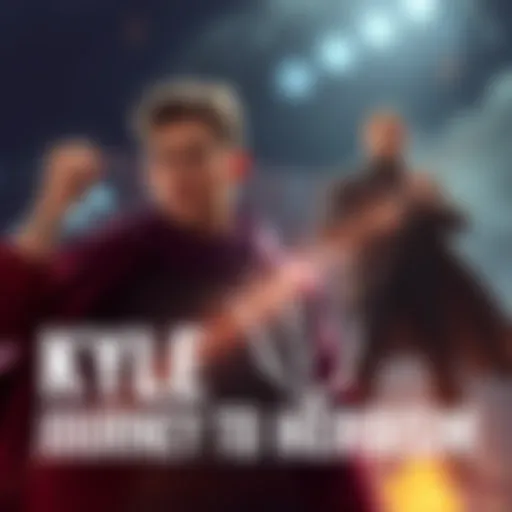 Kyle stands confidently, showing determination as he prepares to save Joe, embodying both cockiness and heroism in a dramatic scene.