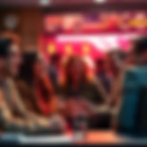 A group of people laughing and discussing a questionable deal on a forum