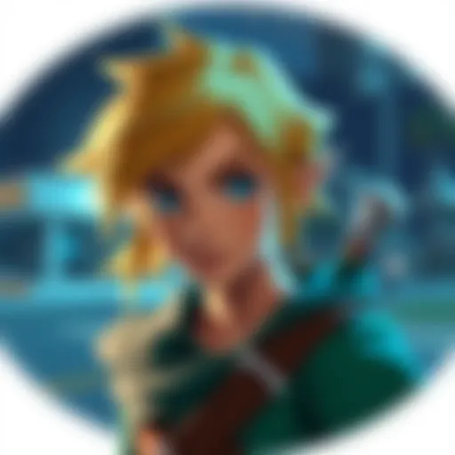 Link showing off his new haircut, hinting at possible character changes for upcoming episodes.
