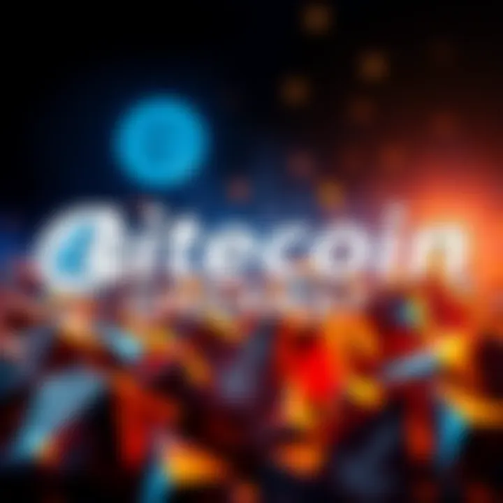 Graphic showcasing Litecoin logos with text about giveaways on X, encouraging comments for entry.