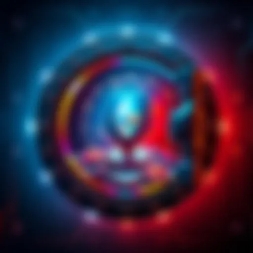 A digital vault icon with ETH and tokens inside, symbolizing long-term crypto investment security.