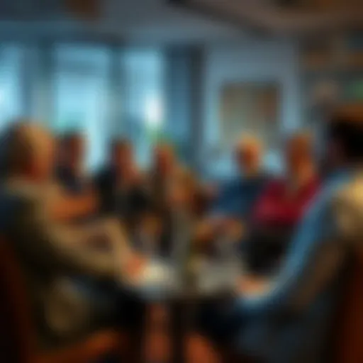 A group of long-term HODLers sharing their insights on XRP and Ripple in an informal setting