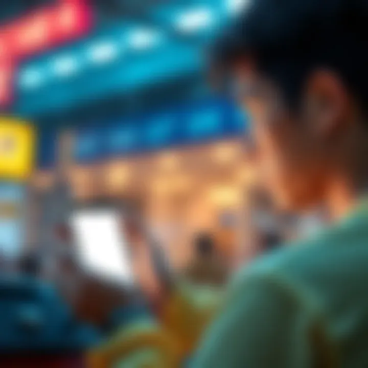A worried person looking at their phone with a blank wallet screen, symbolizing lost USDT funds sent to a GCash wallet that doesn't support BEP20