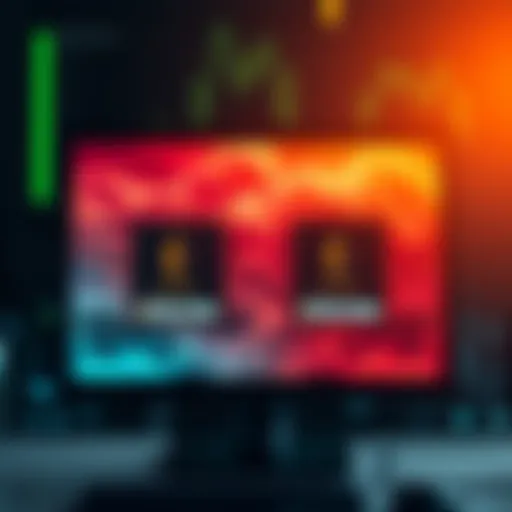 A computer screen displaying two Monero mining setups with unique addresses on the Gupaxx platform