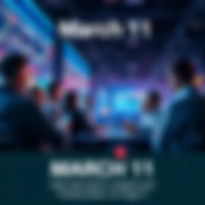 Participants engaging in a lively discussion about trading strategies and market analysis for March 11