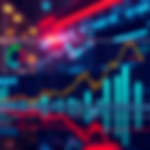 A chart showing a downward trend in market prices, indicating a potential 25% drop, with current levels around 58K and a target of 43K.
