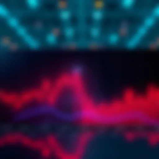 A graph showing a sharp increase in market prices, indicating shorts being liquidated as investors react positively.