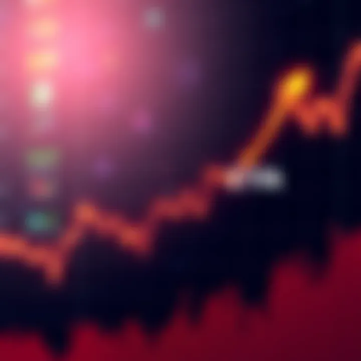 A graph showing declining market trends with a bearish symbol and a $70k projection line before 2026.
