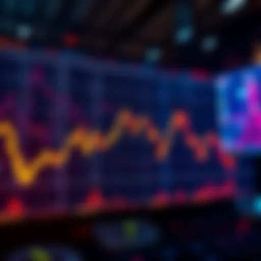 A graph showing a sharp decline in stock prices, illustrating a market plunge
