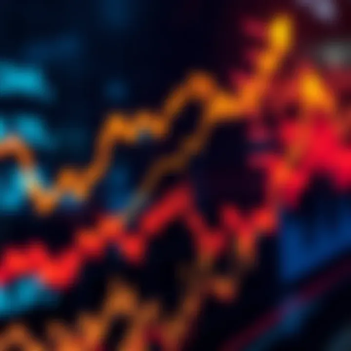 Market Trends Overview A graph showing market trends with an upward movement, indicating potential investment opportunities.
