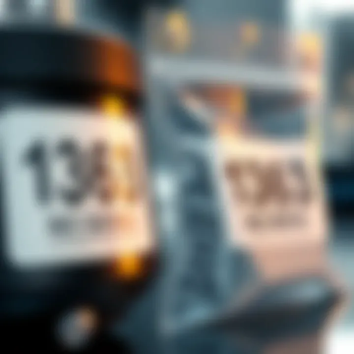 Close-up of a device with matching serial numbers next to a bag labeled with the same numbers, illustrating the concept of numbers matching in device safety.