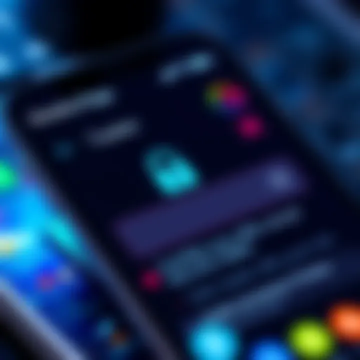 A close-up of an Android phone wallet app showing security alerts and potential threats from MediaTek processors.