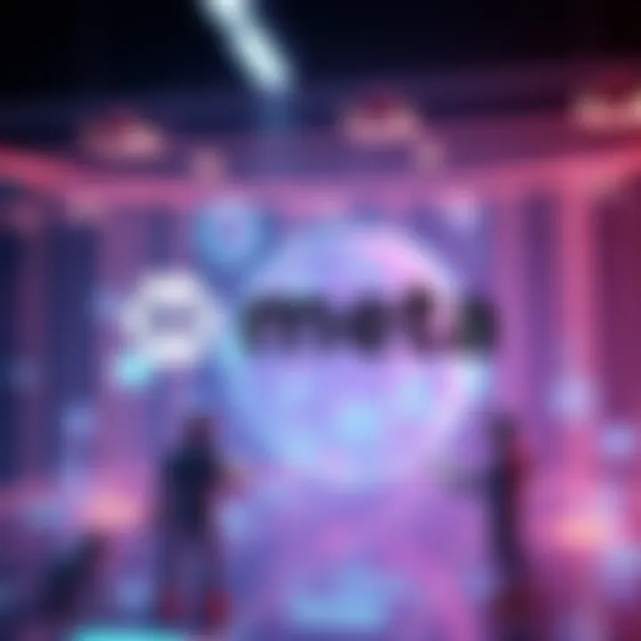 Graphic showing Meta's logo alongside an illustration of Moltbook's AI agents interacting in a digital space