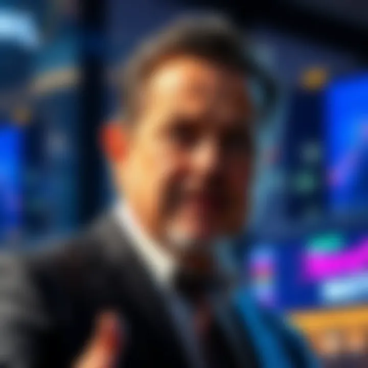 Michael Saylor speaks about market trends Michael Saylor expressing concerns about market volatility and economic factors