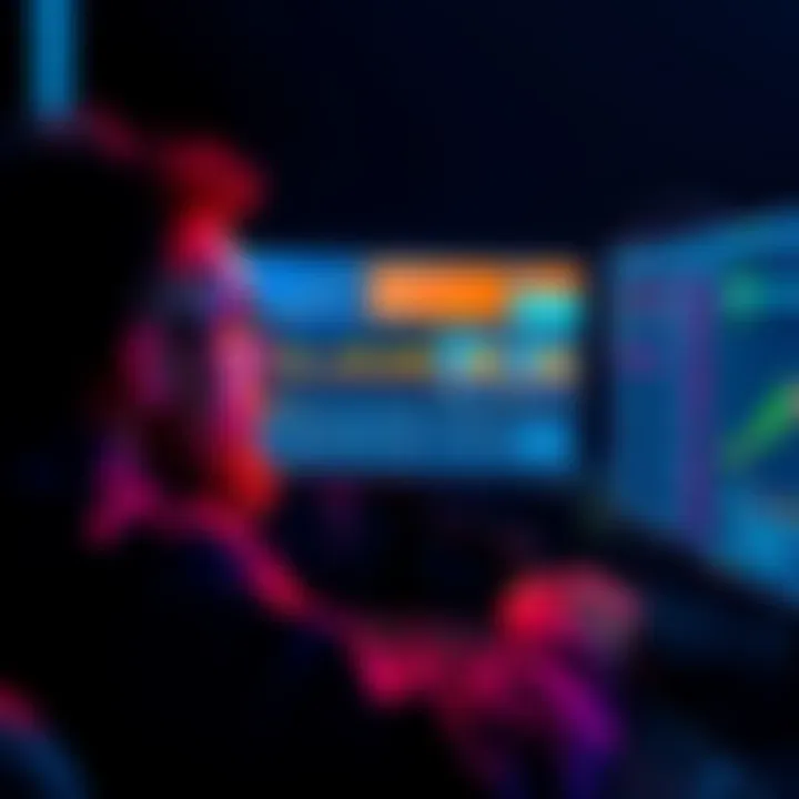 Mining Profits Decline A frustrated person looking at a computer screen displaying low daily mining earnings and high storage fees