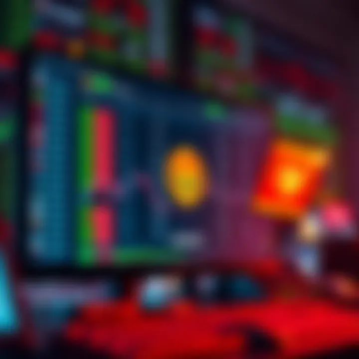 A computer screen displaying Monero cryptocurrency trading options on multiple exchanges