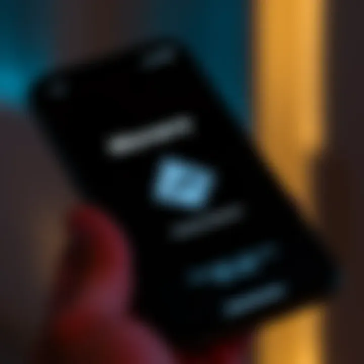 A close-up of the MoneroOne wallet interface on an iPhone showing a clean design with a focus on privacy features.