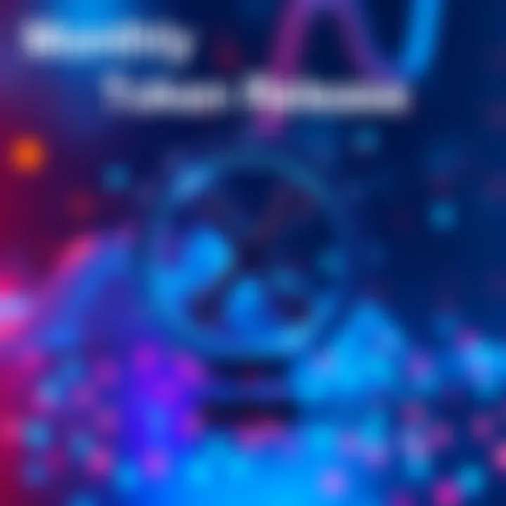 Visual representation of 1 billion XRP tokens being released with 70% getting relocked, showing stability in price fluctuations.