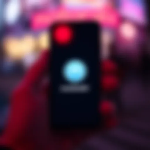 Motorola Razr 40 Ultra with unlocked bootloader A close-up view of a Motorola Razr 40 Ultra smartphone displaying an unlocked bootloader screen, with a worried user holding it, concerned about Revolut's demands.