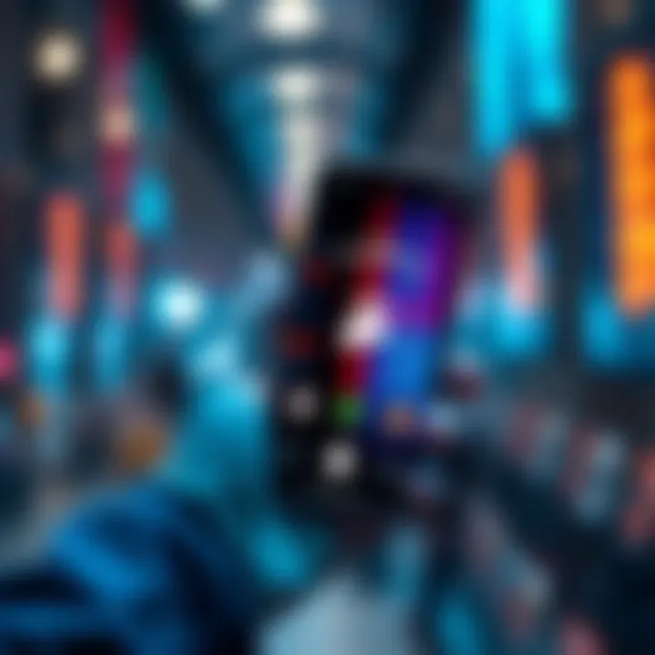 A person holding a smartphone displaying the new vibe-coded nano faucet app interface, showcasing its features and a digital faucet icon.