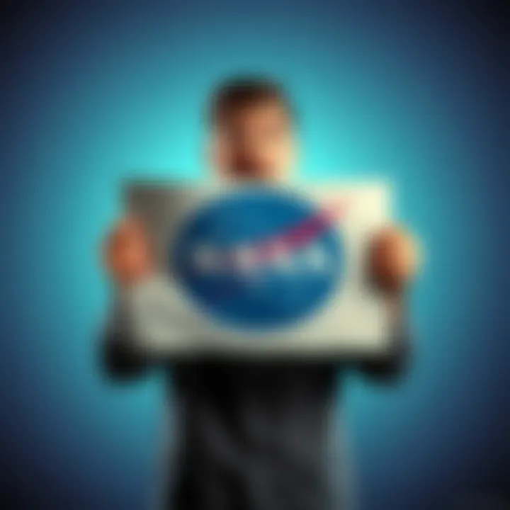 A person holding a printout of a map labeled as a NASA Flat Earth map, with a surprised expression