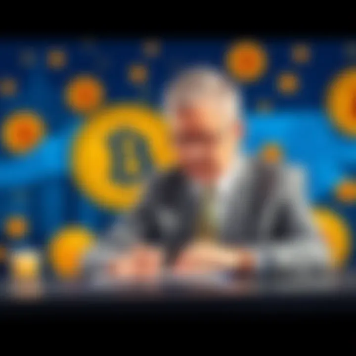 Governor Josh Stein signing the Bitcoin ATM regulation bill in North Carolina, with Bitcoin symbols in the background.