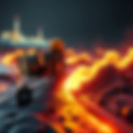 Graphic showing oil trading increasing in popularity, with Bitcoin as the top market.