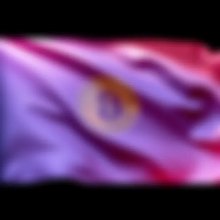 Oklahoma state flag with a Bitcoin symbol, representing the new bill allowing Bitcoin payments