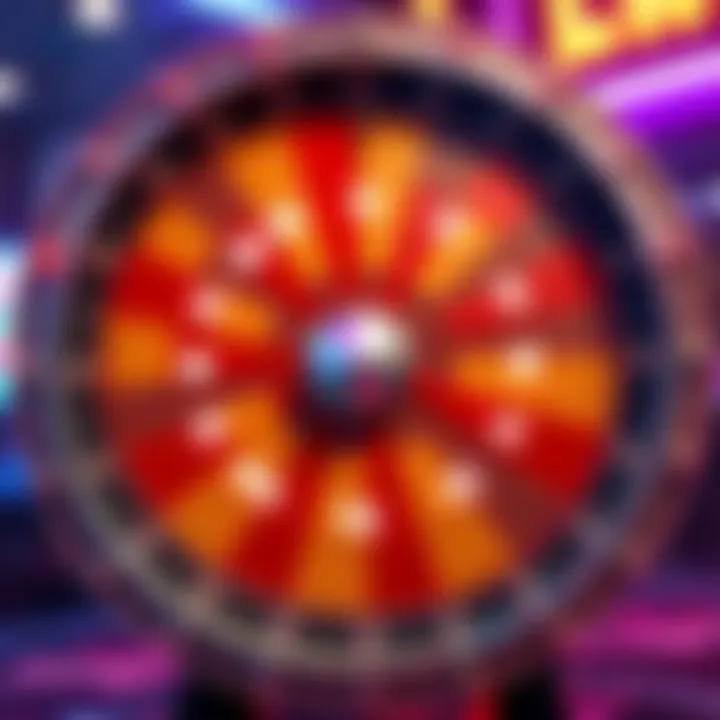 Comparison of the old and new diamond wheels showing bid tokens and spin differences