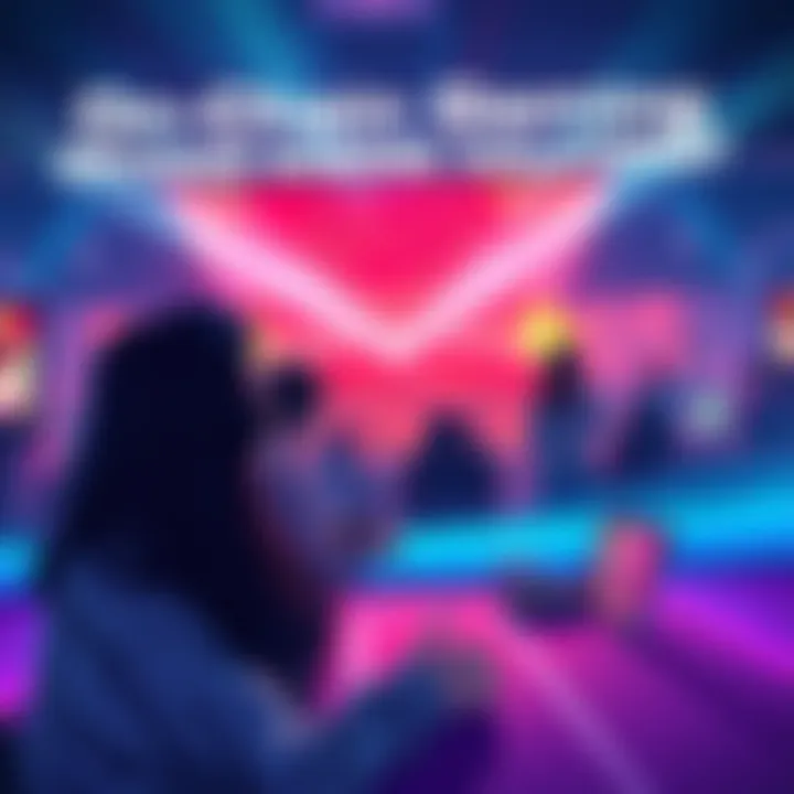 Illustration showing a gaming platform with Layer 2 solutions enhancing speed and reducing fees, featuring gamers enjoying seamless gameplay