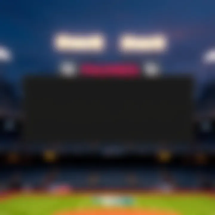 View of blocked squares on the scoreboard at Padres Stadium during a game