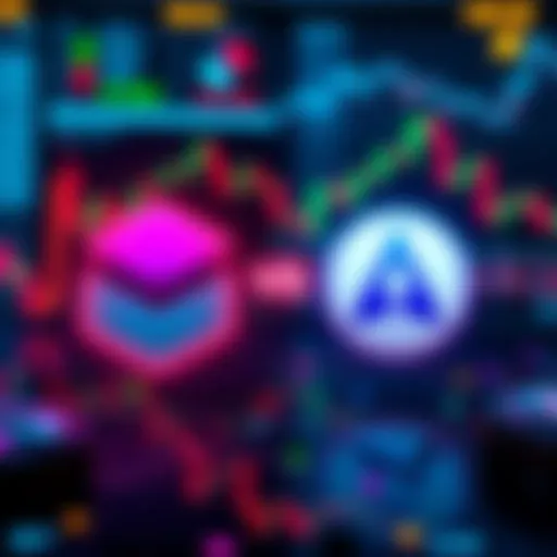 A graphic showing the logos of Pancakeswap and Aster with charts and trading elements in the background