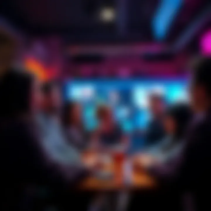 A group of people engaging in a lively discussion about A$$ behavior in a casual setting