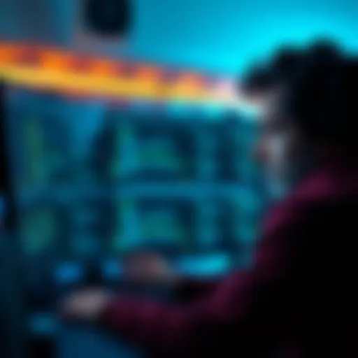 Individual feeling worried while checking for lost Pi on a computer screen after missing a deadline