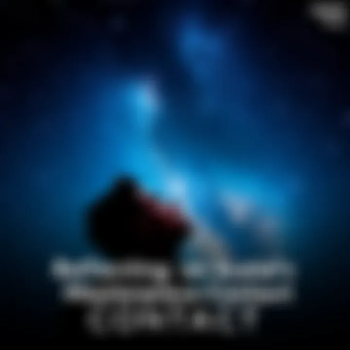 Person gazing at the stars A person looking up at a starry sky, contemplating the universe and life's mysteries, reflecting themes from Carl Sagan's Contact.