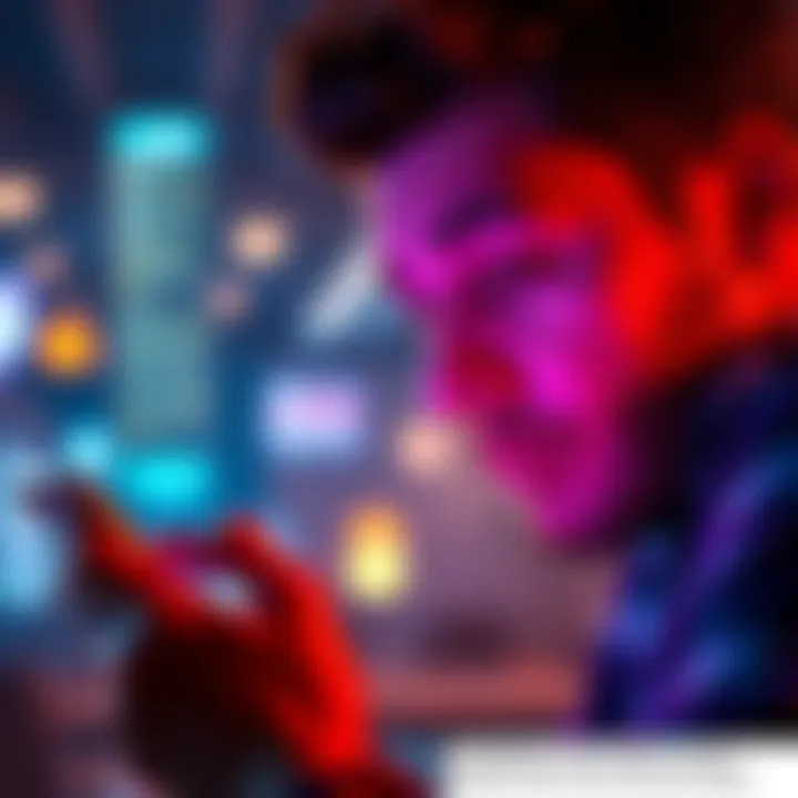 A person looking at their phone screen, trying to access USDC in their wallet with confusion on their face.