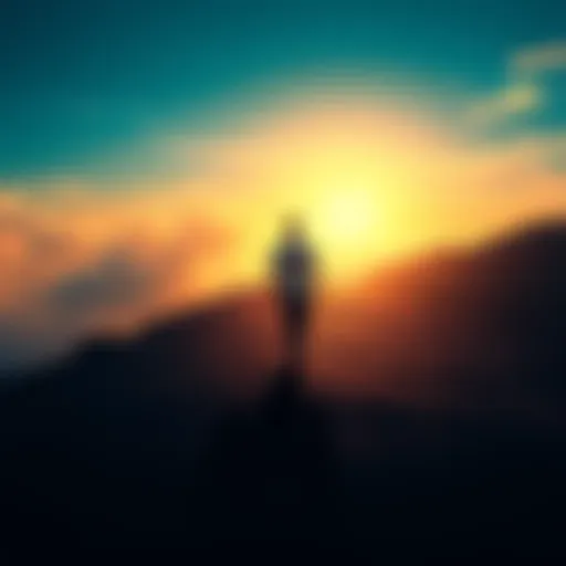 A person walking away from a situation, symbolizing freedom and personal growth.