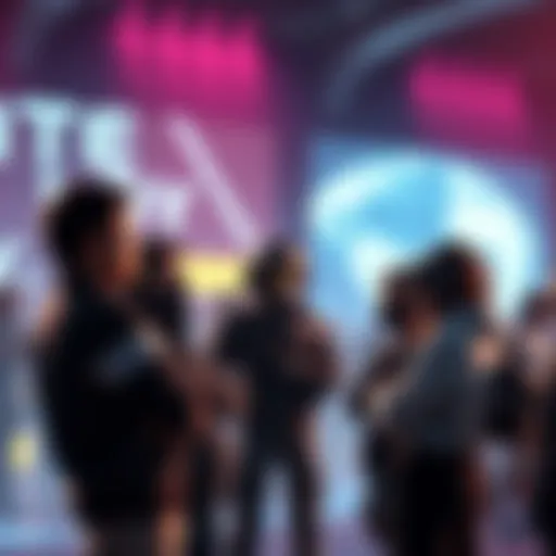 A group of frustrated players discussing their dissatisfaction with AI advertisements in Atlas Earth.