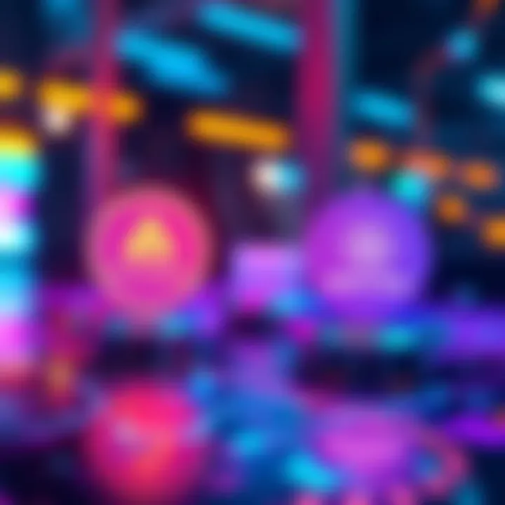 Graphic showing POSTHUMAN and Atom One logos with symbols representing open-source technology and cryptocurrency tokens.