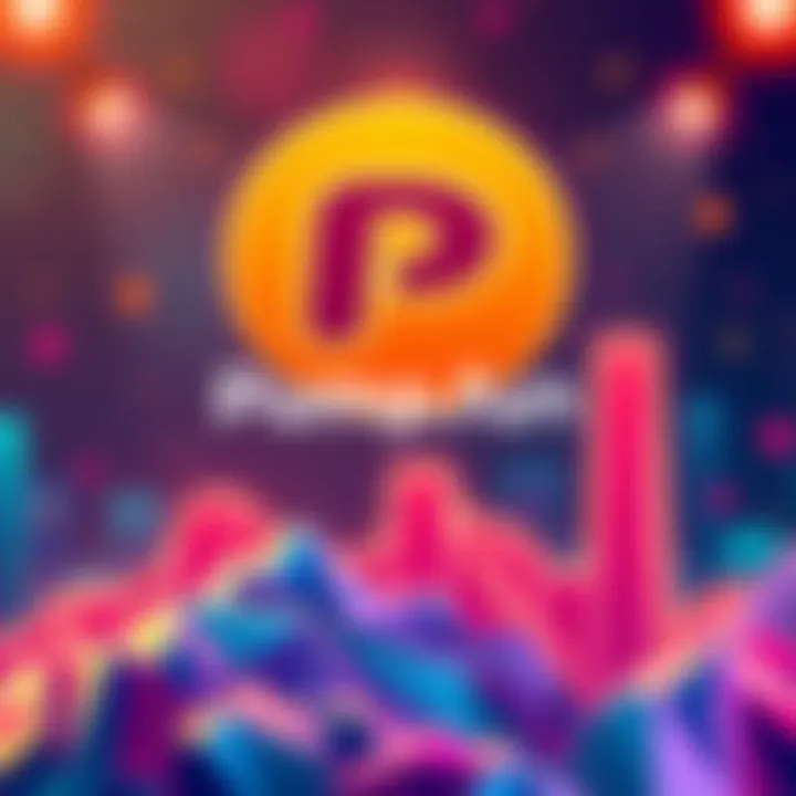 Illustration showing Pump.fun's logo with a graph indicating upward revenue growth, symbolizing success in the crypto market.