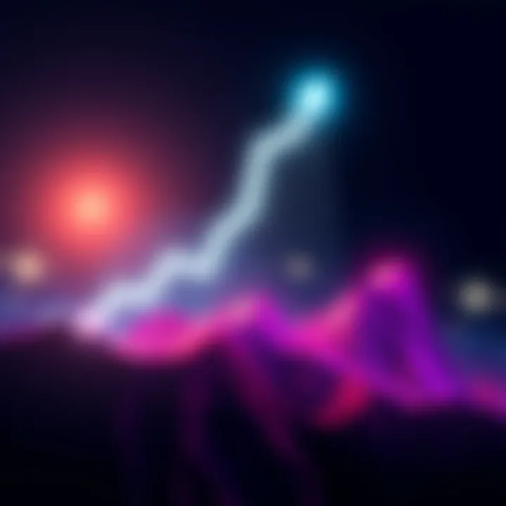 An illustration of an upward trending graph representing investment growth over two years.