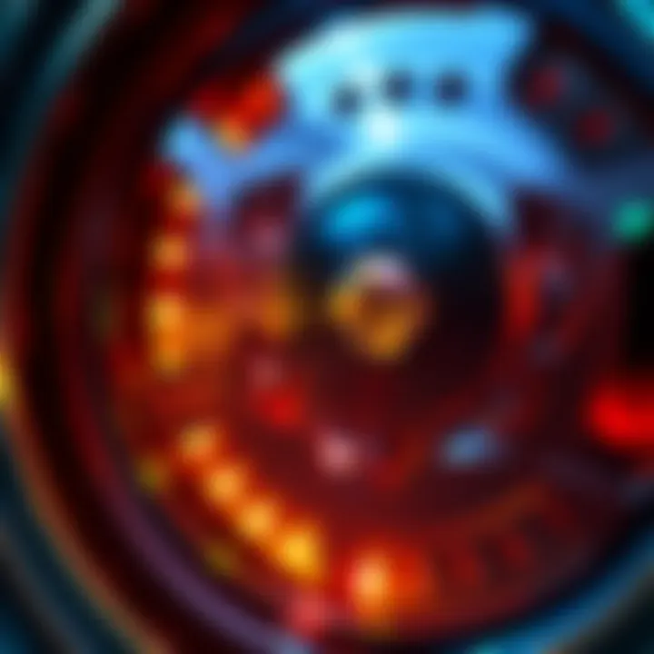 A close-up view of a wheel showing the absence of diamond shapes, highlighting the design change
