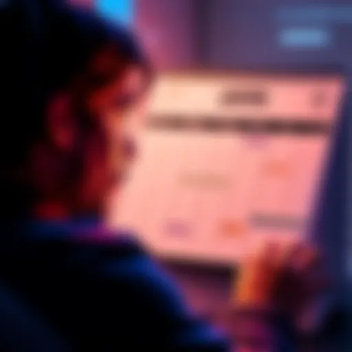 A person looking at a calendar, contemplating whether to restart their activity streak after 30 days.